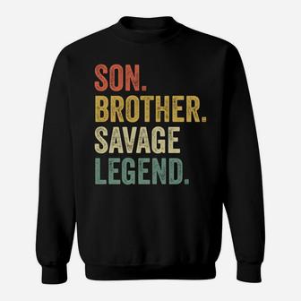 Savage Shirt Boys Men Youth For Kids Son Christmas Gift Sweatshirt | Crazezy UK