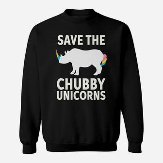 Save The Chubby Unicorns Rhino Activist Sweatshirt | Crazezy AU