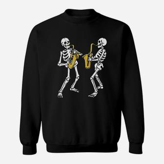 Saxophone Saxophonist Jazz Music Sweatshirt - Thegiftio