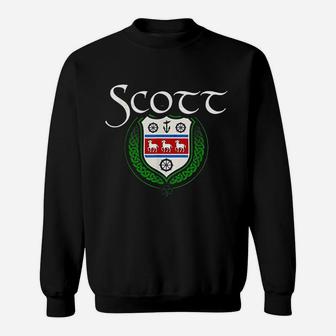 Scott Surname Irish Sweatshirt - Thegiftio UK