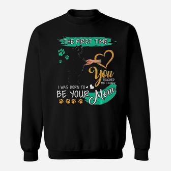 Scottish Terrier The First Time You Touched Me I Knew Sweatshirt - Monsterry