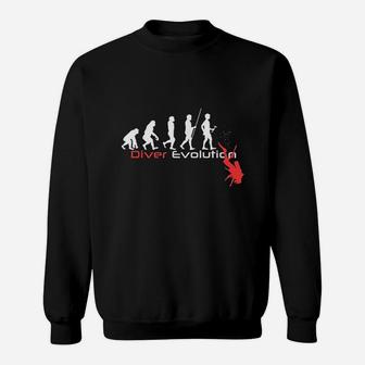 Scuba Dive Evolution For Divers Diving Sweatshirt - Thegiftio