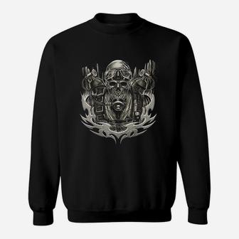 Scuba Divers Skull Sweatshirt - Thegiftio UK
