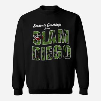 Season's Greetings From Slam Diego Sweatshirt - Monsterry UK