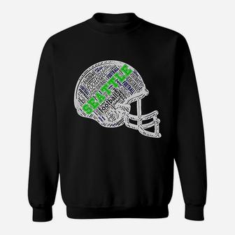 Seattle Football Helmet Sweatshirt | Crazezy