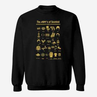 Seinfeld Group Shot The Abcs Of Seinfeld Sweatshirt | Crazezy DE