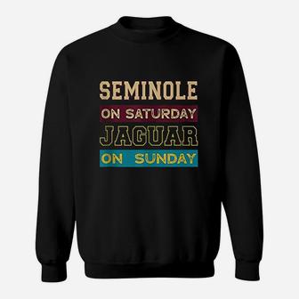 Seminole On Saturday On Sunday Jacksonville Sweatshirt | Crazezy DE