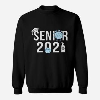 Senior 2021 Grad 2021 Graduation Sweatshirt - Thegiftio UK