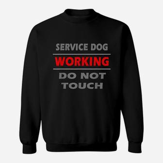 Service Dog Trainers Dog Handler Gift Sweatshirt | Crazezy UK
