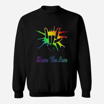 Share Love Sweatshirt | Crazezy