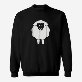 Sheep With Face Sweatshirt | Crazezy DE