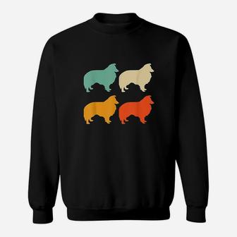 Sheltie Dog Lover Vintage Sweatshirt | Crazezy CA