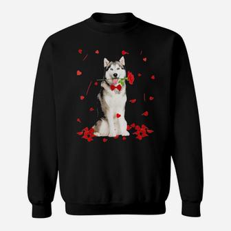 Siberian Husky Valentines Day Sweatshirt - Monsterry UK