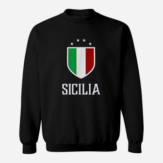 Sicilia Italy Italian Italia Sweatshirt | Crazezy