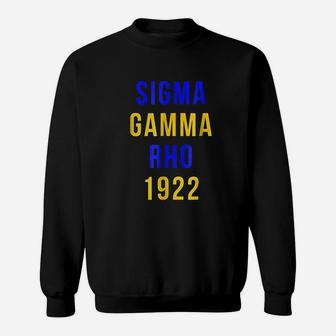 Sigma Gamma Rho 1922 Sweatshirt | Crazezy