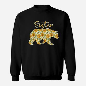 Sister Bear Sunflower Sweatshirt | Crazezy AU