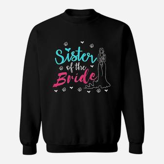 Sister Of The Bride Wedding Sweatshirt | Crazezy CA