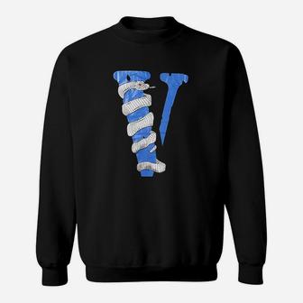 Siwulo Big V Python Print Sweatshirt | Crazezy
