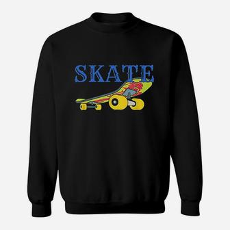 Skateboard Skate Skateboarding Sweatshirt - Thegiftio UK