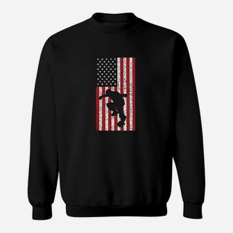 Skateboard Us Flag Skater Gifts Skate Boarding For Men Boys Sweatshirt - Thegiftio UK