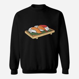 Sleeping Sushi Sleepy Sushi Lovers Sushi Lovers Sweatshirt - Thegiftio UK