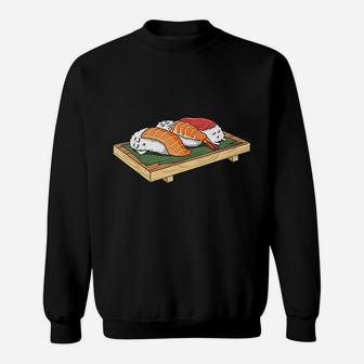 Sleeping Sushi Sleepy Sushi Lovers Sweatshirt - Thegiftio UK