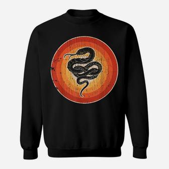 Snake Retro Vintage Style 60S 70S Men Women Gifts Animal Sweatshirt | Crazezy