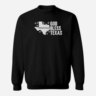 Snovid 21 God Bless Texas Sweatshirt - Monsterry CA