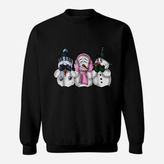 Snowmen Sweatshirt | Crazezy