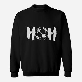Soccer Mom Motherhood Graphic Off Shoulder Tops Sweatshirt | Crazezy AU