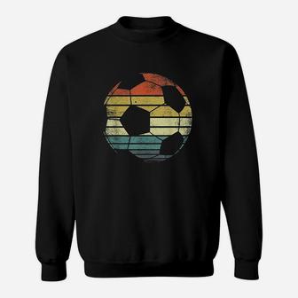 Soccer Player Ball Vintage Style Coach Sweatshirt | Crazezy