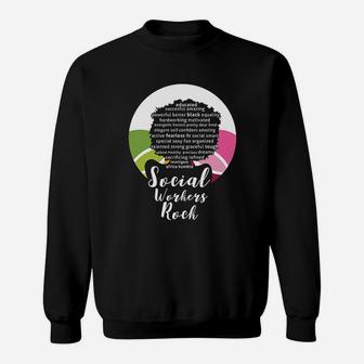 Social Workers Rock Sweatshirt | Crazezy