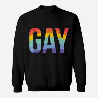 Sounds Gay I'm In Lgbtq Quote Rainbow Pride Proud Sweatshirt - Monsterry