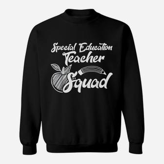 Sped Special Education Squad Apple Sweatshirt - Thegiftio UK