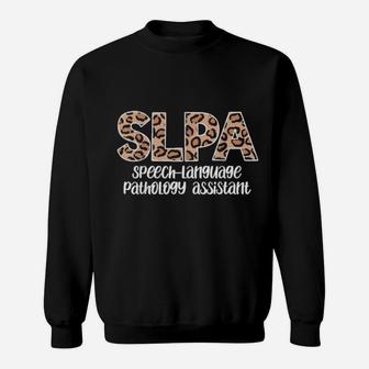 Speech Therapy Graduation For Slp Slpa Therapist Sweatshirt - Monsterry