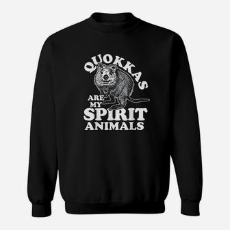 Spirit Animal Kangaroo Australia Quokka Sweatshirt | Crazezy CA