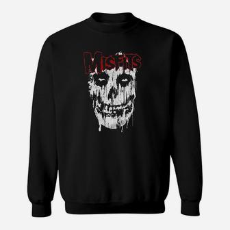 Splatter Skull Sweatshirt | Crazezy AU