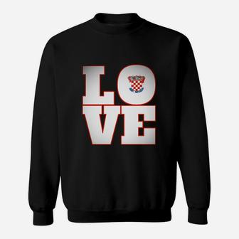 Sportliches Liebe-Design Sweatshirt mit Herz, Trendiges Outfit - Seseable
