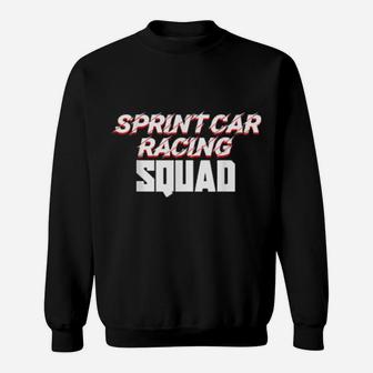 Sprint Car Racing Squad Race Track Racer Sweatshirt - Monsterry DE