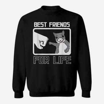 Squirrel Best Friend For Life Cute Funny Sweatshirt | Crazezy CA