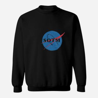 Standing On The Moon Sweatshirt | Crazezy AU