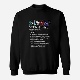 Steminist Free Science Sweatshirt | Crazezy AU