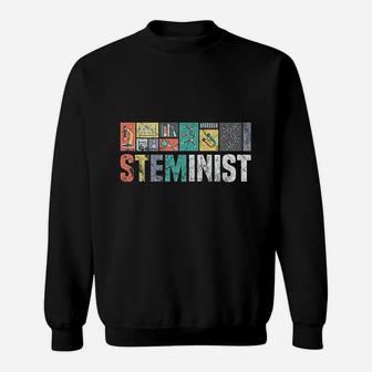 Steminist Science Technology Engineering Math Stem Sweatshirt | Crazezy