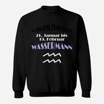 Sternzeichen Wassermann Sweatshirt - Seseable