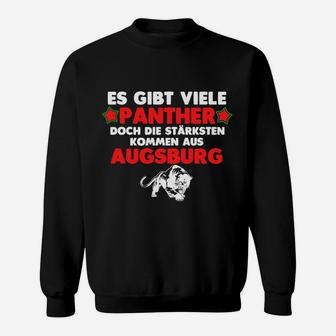 Stolzes Augsburg Panther Fan Sweatshirt, Lokalpatriotisches Design - Seseable