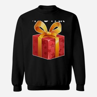 Stop Staring At My Package Funny Christmas Costume Gifts Sweatshirt Sweatshirt | Crazezy DE