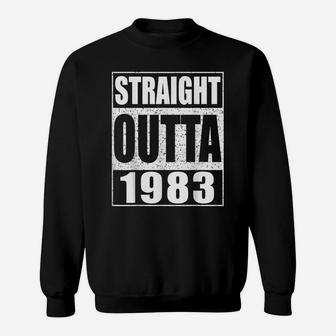 Straight Outta 1983 Funny 36Th Birthday Gift Shirt Sweatshirt | Crazezy