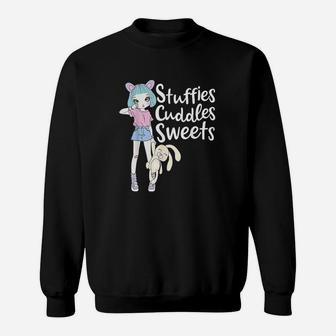 Stuffies Cuddles Sweets Sweatshirt | Crazezy