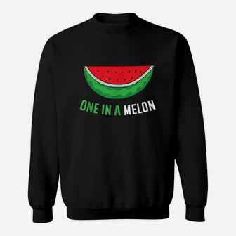 Summer Watermelon Cool Melon One In A Melon Sweatshirt | Crazezy CA