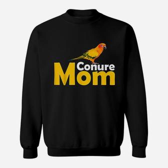 Sun Conure Mom Bird Lover Sweatshirt | Crazezy CA
